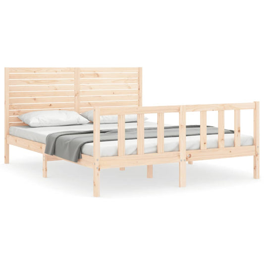 Bed Frame without Mattress 160x200 cm Solid Wood Pine Bed Frame without Mattress 160x200 cm Solid Wood Pine