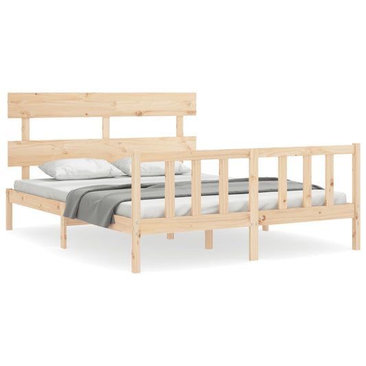 Bed Frame without Mattress 160x200 cm Solid Wood Pine Bed Frame without Mattress 160x200 cm Solid Wood Pine