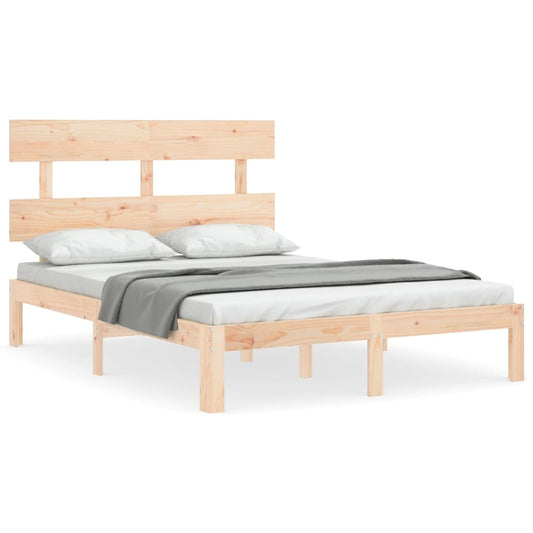 Bed Frame without Mattress 140x200 cm Solid Wood Pine Bed Frame without Mattress 140x200 cm Solid Wood Pine