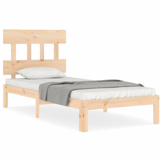 Bed Frame without Mattress 90x200 cm Solid Wood Pine Bed Frame without Mattress 90x200 cm Solid Wood Pine