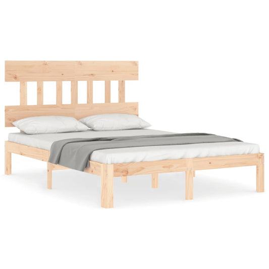 Bed Frame without Mattress 140x200 cm Solid Wood Pine Bed Frame without Mattress 140x200 cm Solid Wood Pine