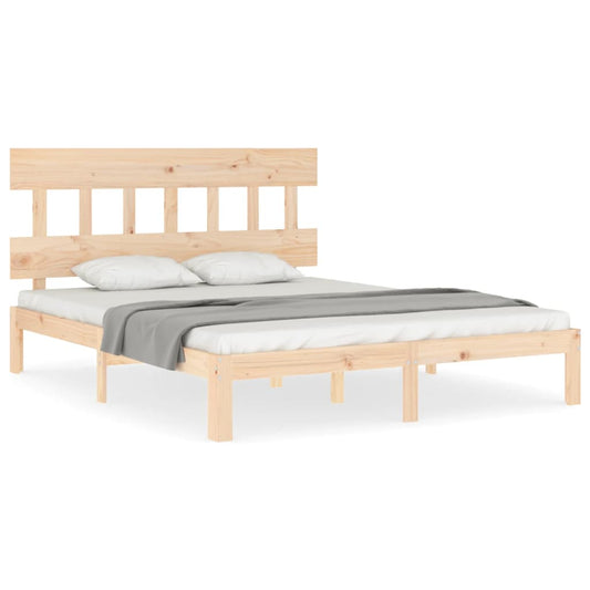 Bed Frame without Mattress King Size Solid Wood Pine Bed Frame without Mattress King Size Solid Wood Pine