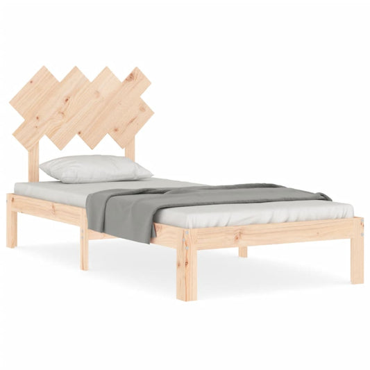 Bed Frame without Mattress 90x200 cm Solid Wood Pine Bed Frame without Mattress 90x200 cm Solid Wood Pine
