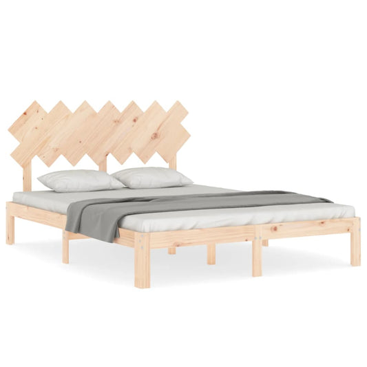 Bed Frame without Mattress King Size Solid Wood Pine Bed Frame without Mattress King Size Solid Wood Pine