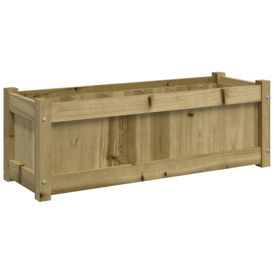 Garden Planter 90x31x31 cm Impregnated Wood Pine Garden Planter 90x31x31 cm Impregnated Wood Pine