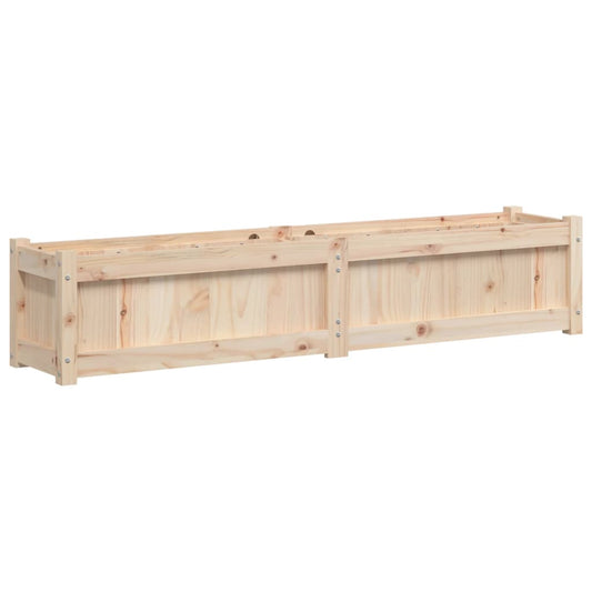 Garden Planter 150x31x31 cm Solid Wood Pine Garden Planter 150x31x31 cm Solid Wood Pine