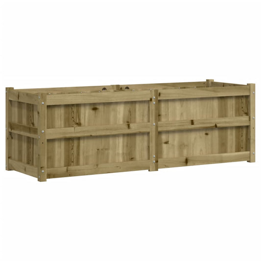 Garden Planter 150x50x50 cm Impregnated Wood Pine Garden Planter 150x50x50 cm Impregnated Wood Pine