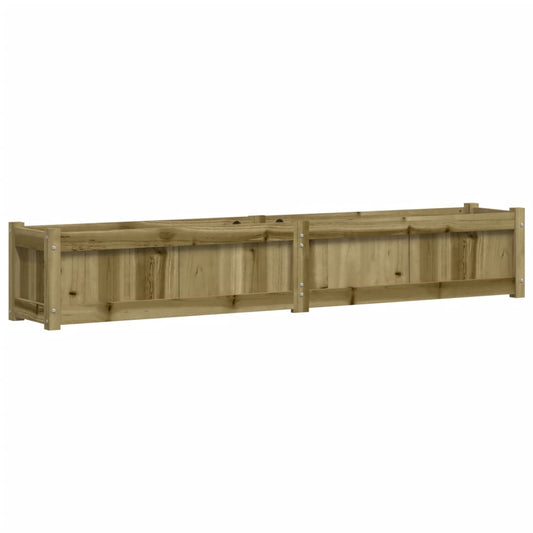Garden Planter 180x31x31 cm Impregnated Wood Pine Garden Planter 180x31x31 cm Impregnated Wood Pine
