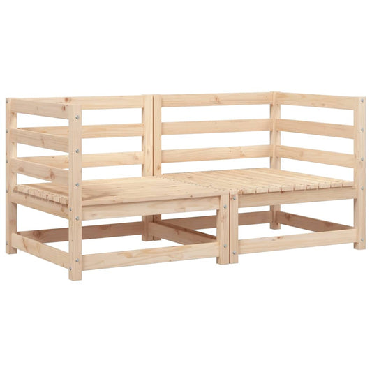 Garden Sofas Corner 2 pcs 70x70x67 cm Solid Wood Pine Garden Sofas Corner 2 pcs 70x70x67 cm Solid Wood Pine