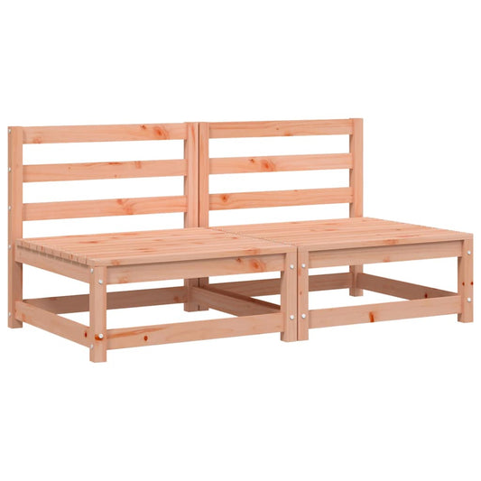 Garden Sofas Armless 2 pcs 70x70x67 cm Solid Wood Douglas Garden Sofas Armless 2 pcs 70x70x67 cm Solid Wood Douglas