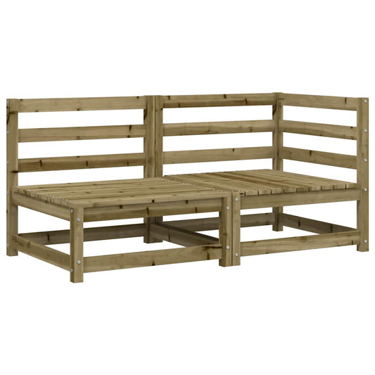 Garden Sofa 2-Seater Impregnated Wood Pine Garden Sofa 2-Seater Impregnated Wood Pine