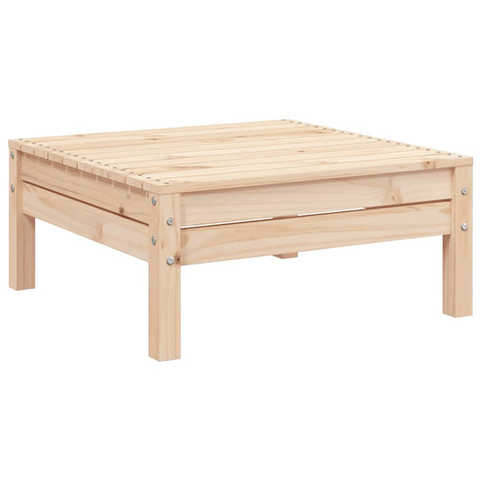 Garden Footstool | Natural Wood | Solid Pine Wood | Standard | Modular Garden Footstool | Natural Wood | Solid Pine Wood | Standard | Modular