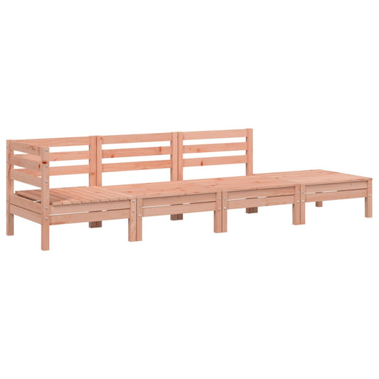 Garden Sofa 4-Seater Solid Wood Douglas Garden Sofa 4-Seater Solid Wood Douglas