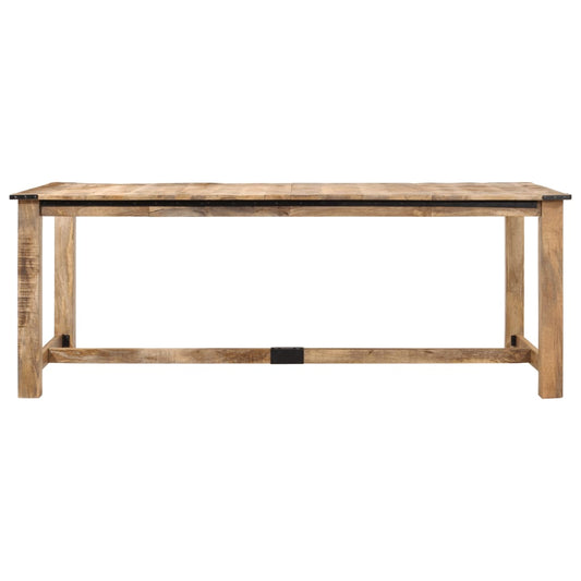 Dining Table 200x100x75 cm Solid Wood Mango Dining Table 200x100x75 cm Solid Wood Mango