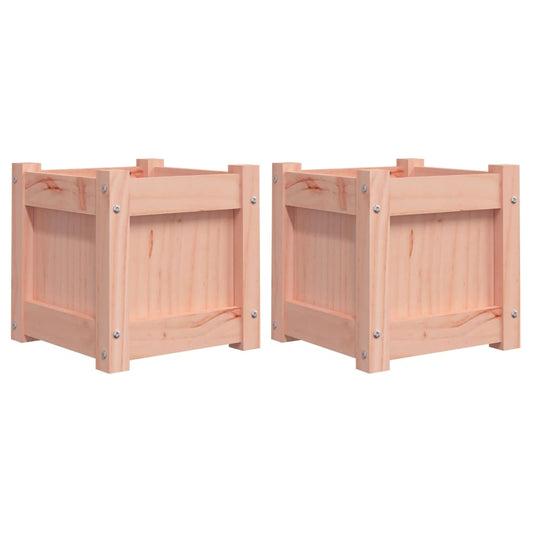 Garden Planters 2 pcs Solid Wood Douglas Garden Planters 2 pcs Solid Wood Douglas