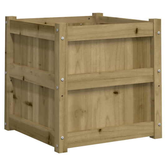 Garden Planter 50x50x50 cm Impregnated Wood Pine Garden Planter 50x50x50 cm Impregnated Wood Pine