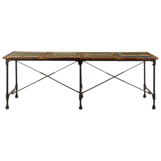 Dining Table 220x90x77 cm Solid Wood Reclaimed Dining Table 220x90x77 cm Solid Wood Reclaimed