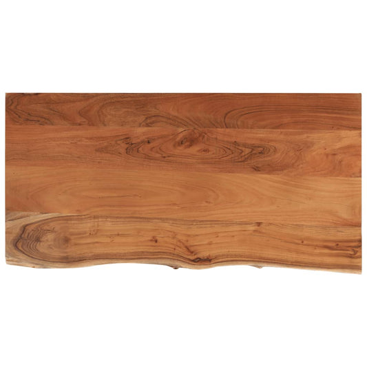 Bathroom Countertop 120x60x3,8 cm Rectangular Solid Wood Acacia Bathroom Countertop 120x60x3,8 cm Rectangular Solid Wood Acacia