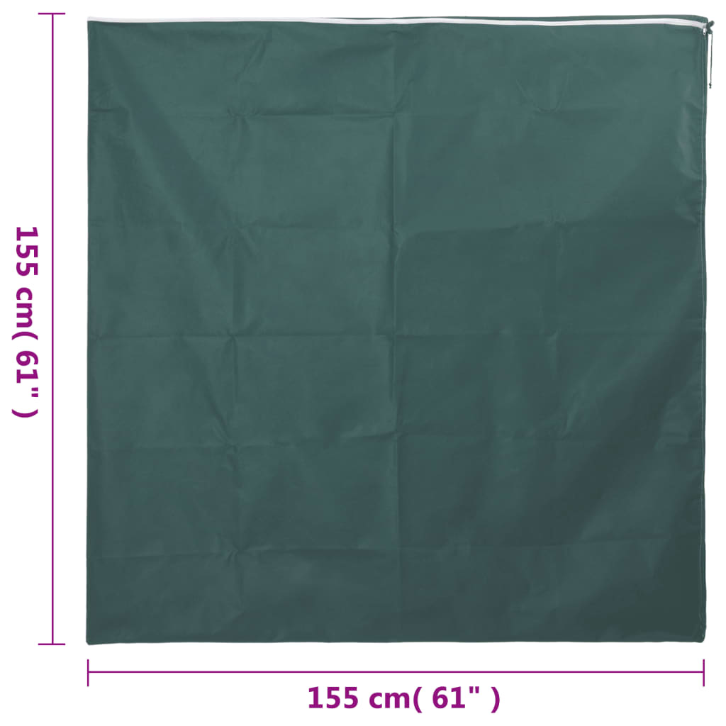 Plant Fleece Covers with Zip 4 pcs 70 g/m² 1.55x1.55 m
