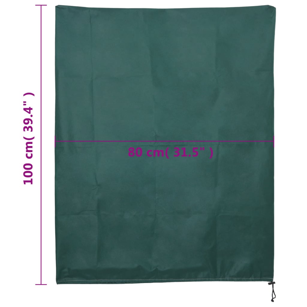 Plant Fleece Covers with Drawstring 12 pcs 70 g/m² 0,8x1 m