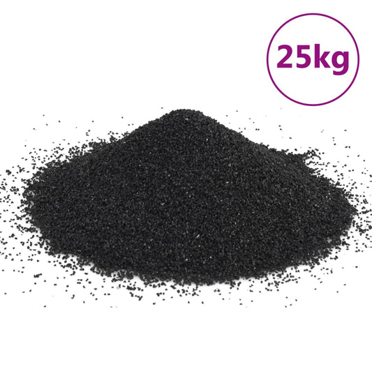 Aquarium Sand 25 kg Black 0.2-2 mm Aquarium Sand 25 kg Black 0.2-2 mm