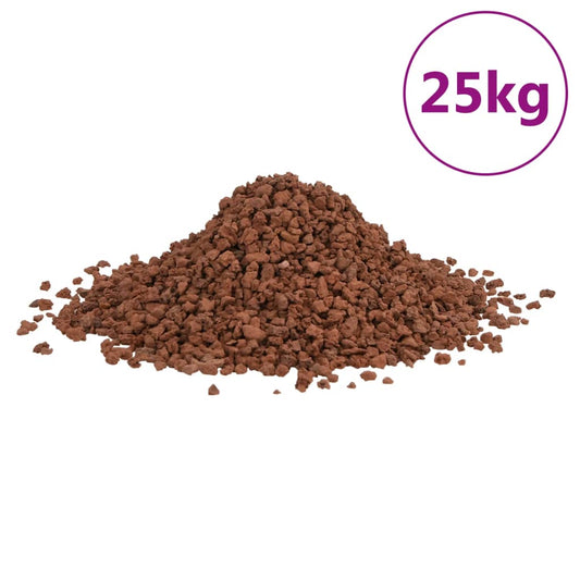Volcanic Rocks 25 kg Red 5-8 mm Volcanic Rocks 25 kg Red 5-8 mm