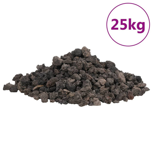 Volcanic Rocks 25 kg Black 1-2 cm Volcanic Rocks 25 kg Black 1-2 cm