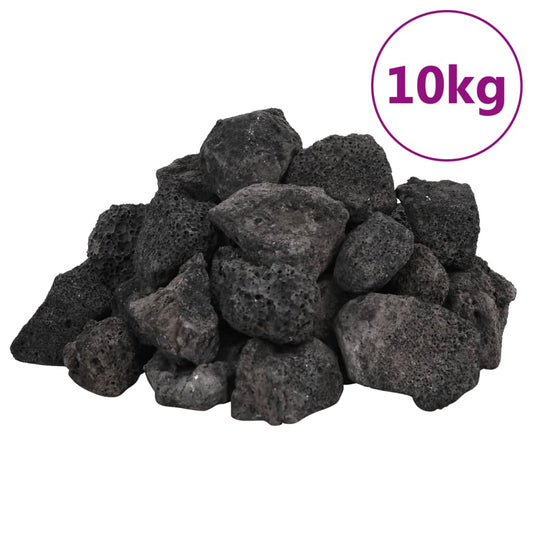 Volcanic Rocks 10 kg Black 3-5 cm Volcanic Rocks 10 kg Black 3-5 cm