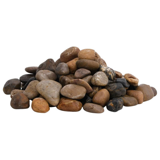 Polished Pebbles 10 kg Mixed Colour 2-5 cm Polished Pebbles 10 kg Mixed Colour 2-5 cm