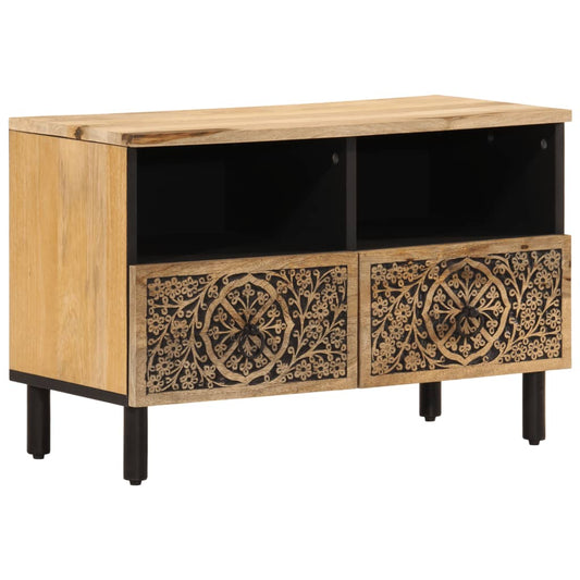 TV Cabinet 70x33x46 cm Solid Wood Mango TV Cabinet 70x33x46 cm Solid Wood Mango