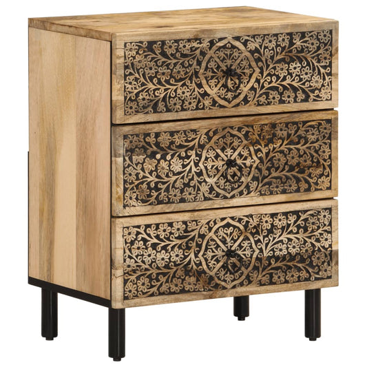 Bedside Cabinet 50x33x60 cm Solid Wood Mango Bedside Cabinet 50x33x60 cm Solid Wood Mango