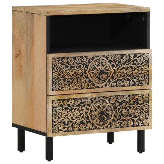 Bedside Cabinet 50x33x60 cm Solid Wood Mango Bedside Cabinet 50x33x60 cm Solid Wood Mango