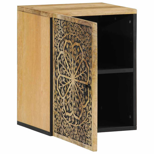 Bathroom Wall Cabinet 38x33x48 cm Solid Wood Mango Bathroom Wall Cabinet 38x33x48 cm Solid Wood Mango
