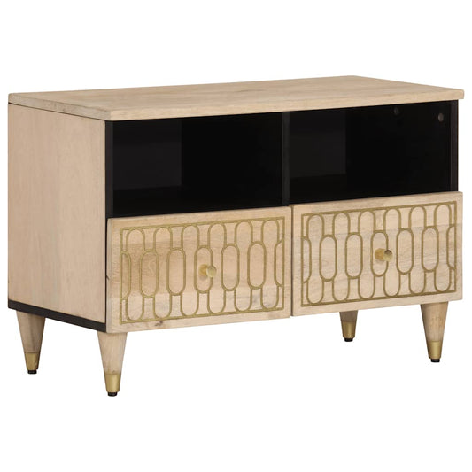 TV Cabinet 70x33x46 cm Solid Wood Mango TV Cabinet 70x33x46 cm Solid Wood Mango