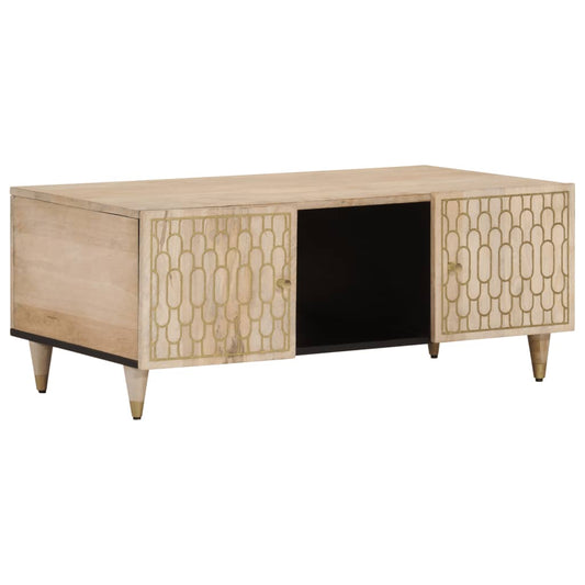 Coffee Table 100x54x40 cm Solid Wood Mango Coffee Table 100x54x40 cm Solid Wood Mango