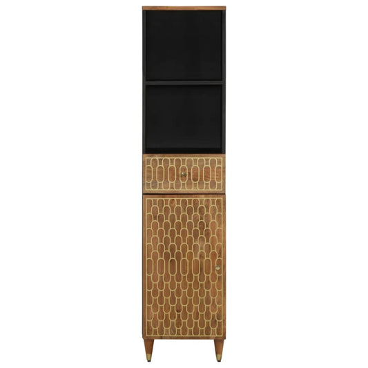 Bathroom Cabinet 38x33x160 cm Solid Wood Mango Bathroom Cabinet 38x33x160 cm Solid Wood Mango
