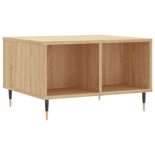 Coffee Table Sonoma Oak 60x50x36.5 cm Engineered Wood Coffee Table Sonoma Oak 60x50x36.5 cm Engineered Wood