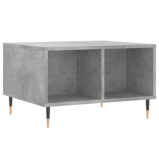 Coffee Table Concrete Grey 60x50x36.5 cm Engineered Wood Coffee Table Concrete Grey 60x50x36.5 cm Engineered Wood