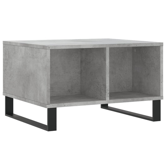 Coffee Table Concrete Grey 60x50x36.5 cm Engineered Wood Coffee Table Concrete Grey 60x50x36.5 cm Engineered Wood
