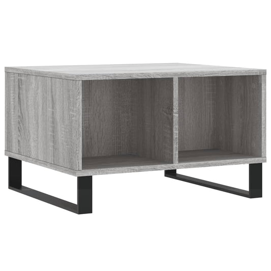 Coffee Table Grey Sonoma 60x50x36.5 cm Engineered Wood Coffee Table Grey Sonoma 60x50x36.5 cm Engineered Wood