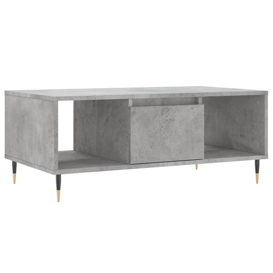 Coffee Table Concrete Grey 90x50x36.5 cm Engineered Wood Coffee Table Concrete Grey 90x50x36.5 cm Engineered Wood