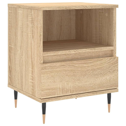 Bedside Cabinet Sonoma Oak 40x35x50 cm Engineered Wood Bedside Cabinet Sonoma Oak 40x35x50 cm Engineered Wood