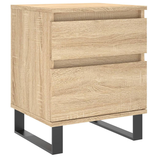 Bedside Cabinet Sonoma Oak 40x35x50 cm Engineered Wood Bedside Cabinet Sonoma Oak 40x35x50 cm Engineered Wood