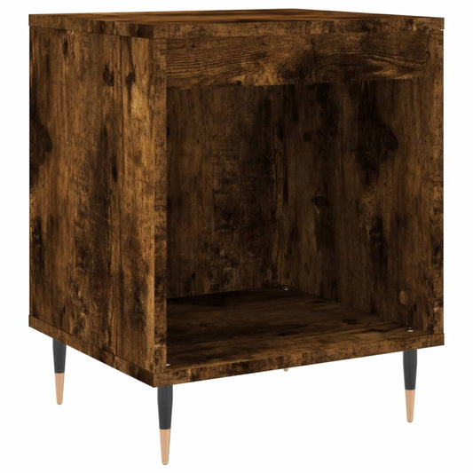 Bedside Cabinet Smoked Oak 40x35x50 cm Engineered Wood Bedside Cabinet Smoked Oak 40x35x50 cm Engineered Wood