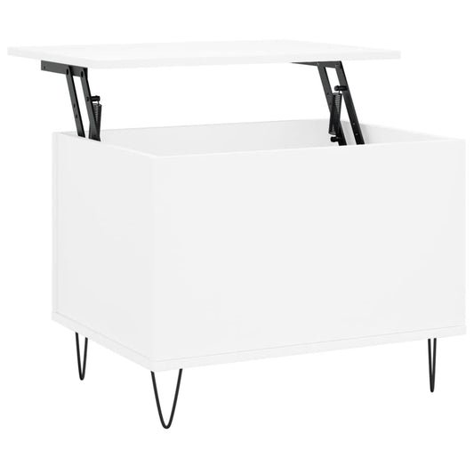 Coffee Table White 60x44,5x45 cm Engineered Wood Coffee Table White 60x44,5x45 cm Engineered Wood