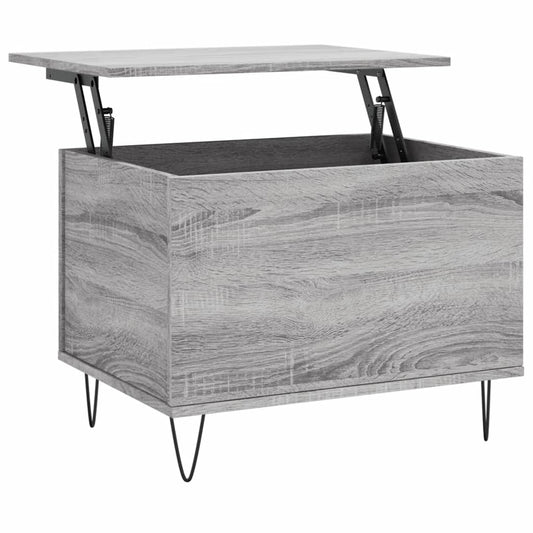 Coffee Table Grey Sonoma 60x44.5x45 cm Engineered Wood Coffee Table Grey Sonoma 60x44.5x45 cm Engineered Wood