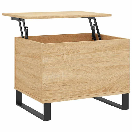 Coffee Table Sonoma Oak 60x44.5x45 cm Engineered Wood Coffee Table Sonoma Oak 60x44.5x45 cm Engineered Wood