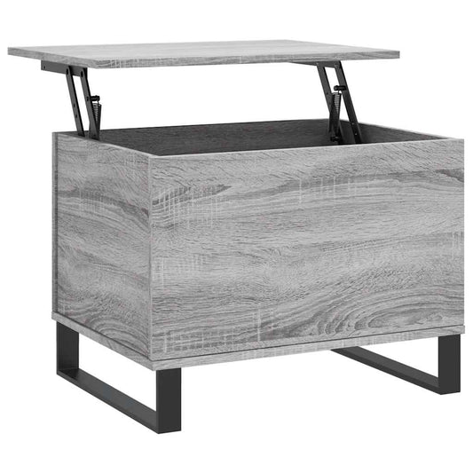 Coffee Table Grey Sonoma 60x44,5x45 cm Engineered Wood Coffee Table Grey Sonoma 60x44,5x45 cm Engineered Wood