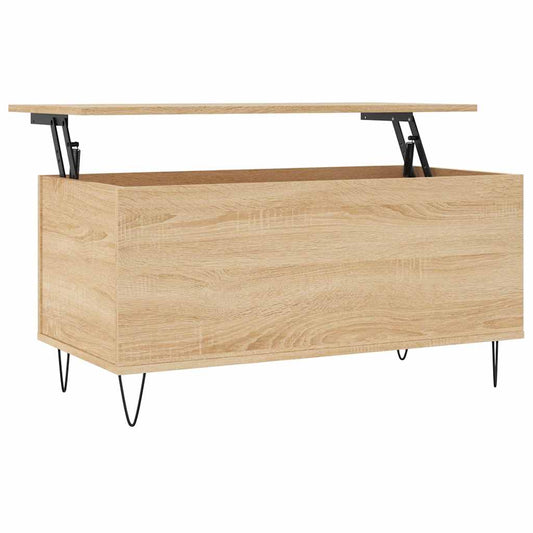 Coffee Table Sonoma Oak 90x44.5x45 cm Engineered Wood Coffee Table Sonoma Oak 90x44.5x45 cm Engineered Wood
