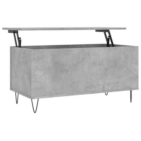 Coffee Table Concrete Grey 90x44.5x45 cm Engineered Wood Coffee Table Concrete Grey 90x44.5x45 cm Engineered Wood
